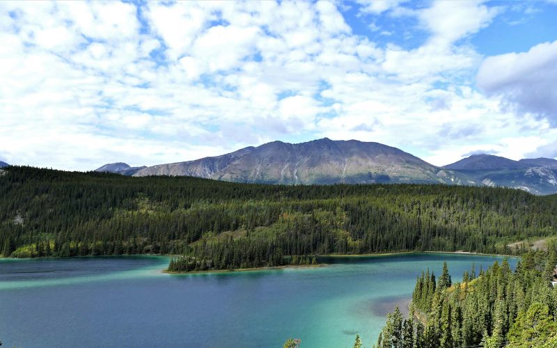Emerald Lake, Whitehorse, Yukon, Canada 